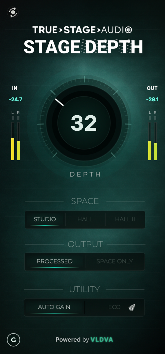 Stage Depth plugin interface